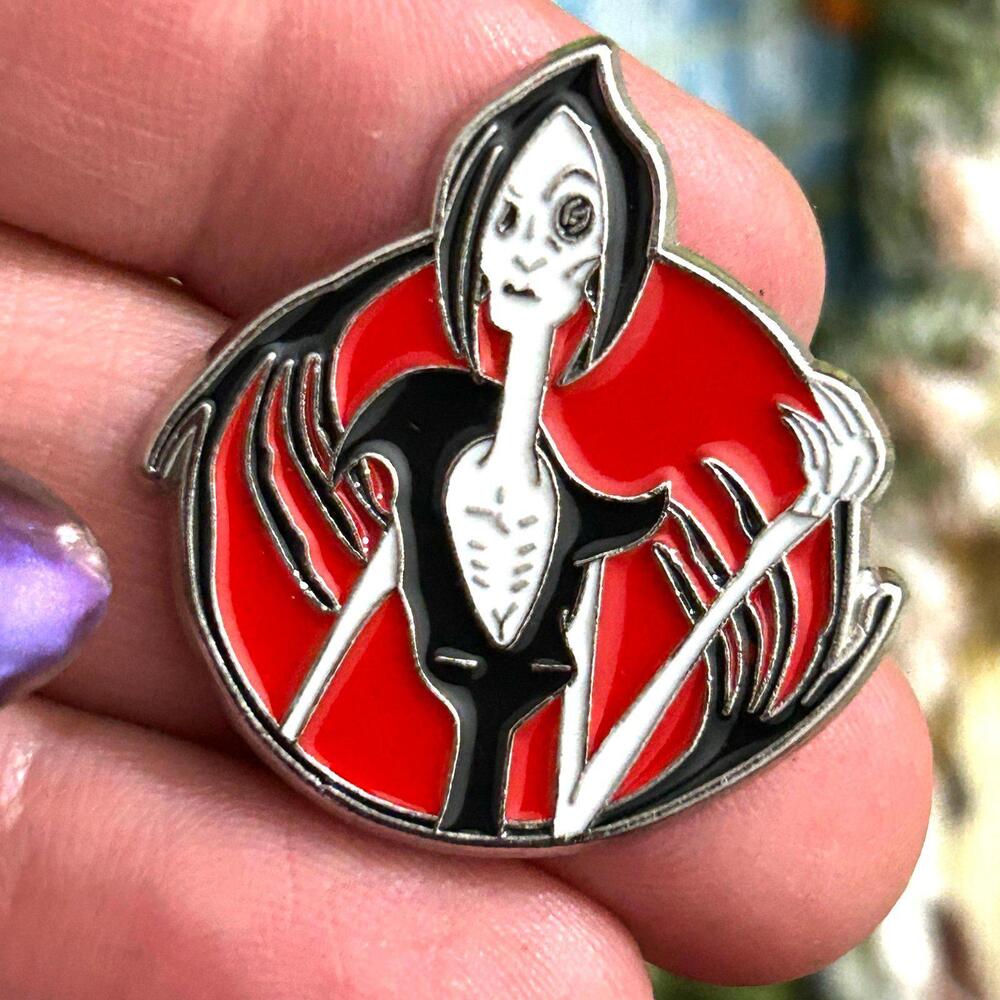 Coraline Enamel Pin